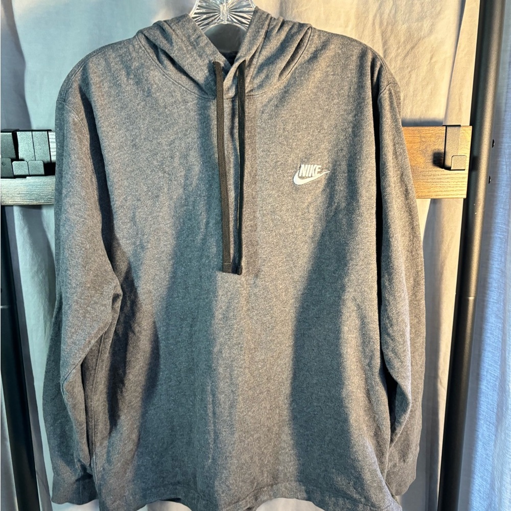 Nike gray hoodie‎
